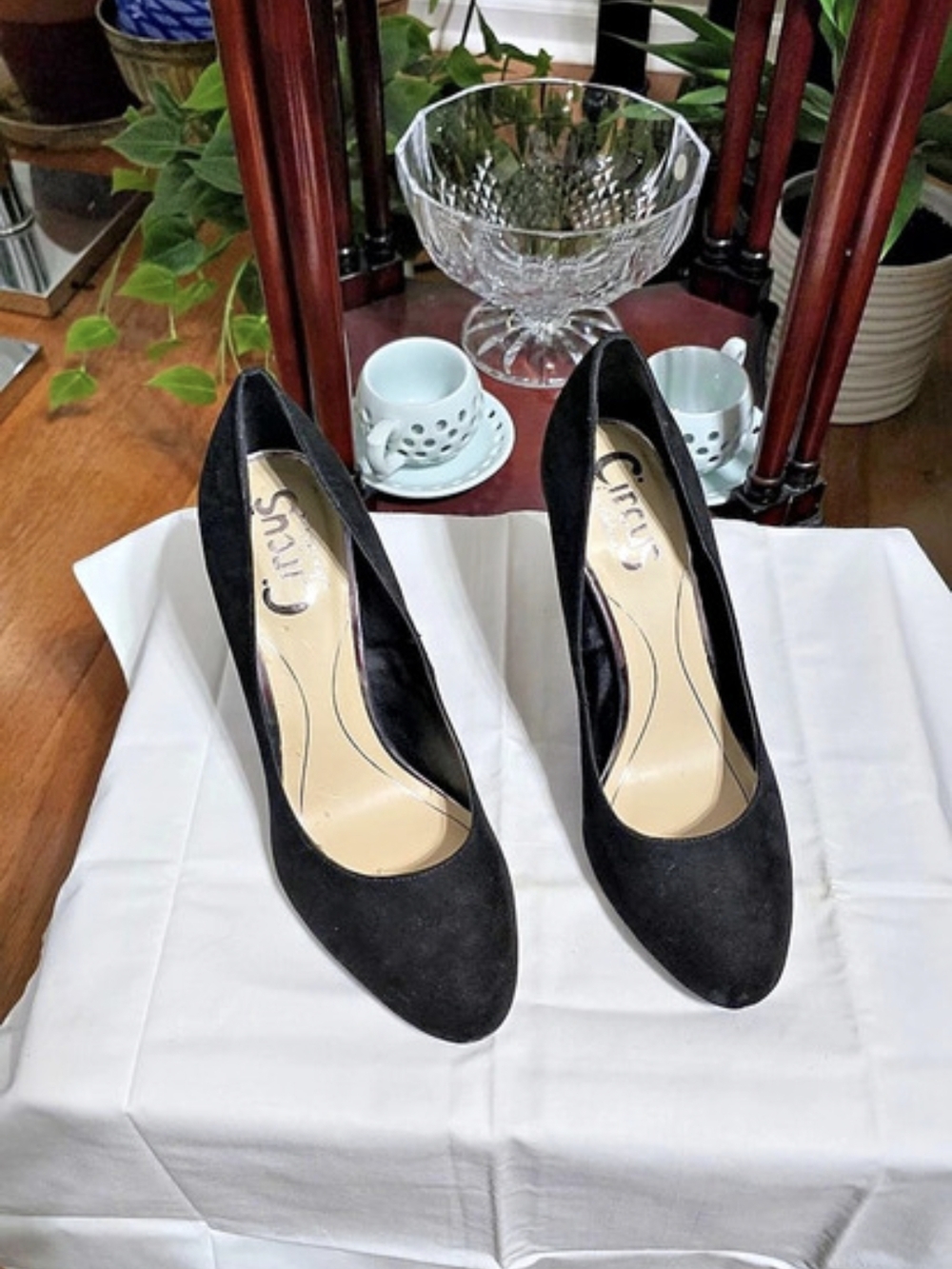 Circus Sam Edelman Black Pointed Toe Heels Like New